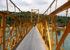 Nu de Yellow Bridge over naar Nusa Ceningan